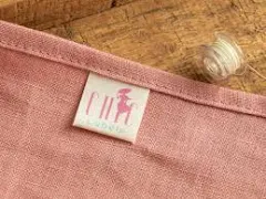 Custom Clothing Labels, Personalized Sewing Tags, with Your Design, Logo, or Text. 100% Organic Cotton, Formatted to Fold and Sew In
