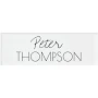 name, simple and clear name tag