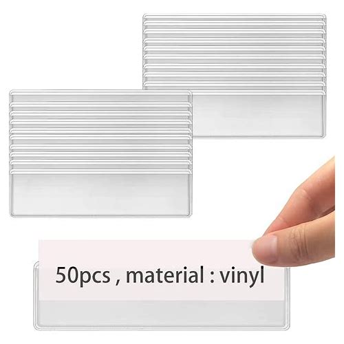 Self Adhesive Holders, Labels Fo…