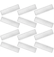 Worgeous 25pcs Self Adhesive Label Holder Clear Label Pockets Index Card Pockets Card Holder Shelf Label Holder for Organizing and Protecting