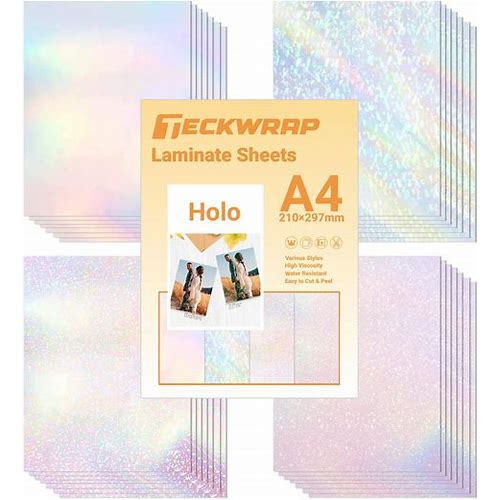Holographic Laminate Sheets For …