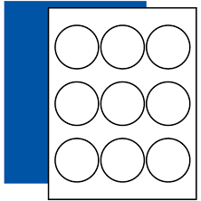 Avery® 2" Round Labels Print to the Edge Durable