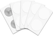 55pcs Ntag216 NFC Tags 216 NFC Stickers Nfc216 NFC Tags Stickers Programmable NFC Sticker NFC Tag 888 Bytes Compatible with All NFC Enabled