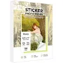 Glossy Sticker Paper for Inkjet Printers