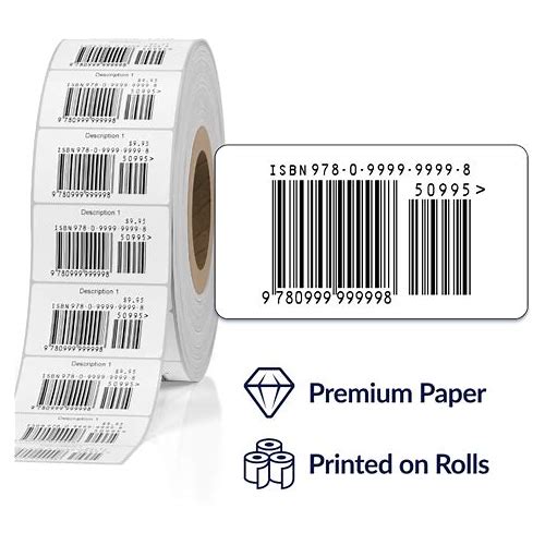 ISBN Labels (2.25" X 1.25") - 100…