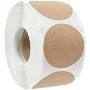 3 Rolls Self-Adhesive Kraft Paper Stickers
