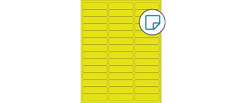 2.625 X 0.75 Fluorescent Yellow …