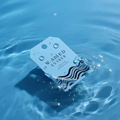 Custom Non Residue Water Soluble Paper Sticker Fully Dissolve Paper Labels Eco Dissolvable Adhesive Washable Stickers