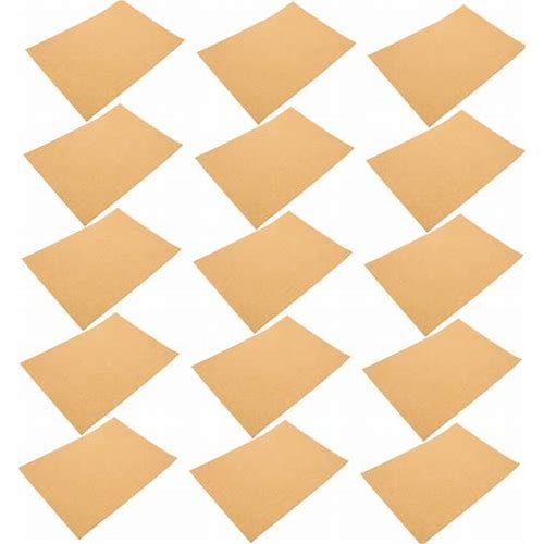 KICHOUSE 100Sheets Kraft Stick…