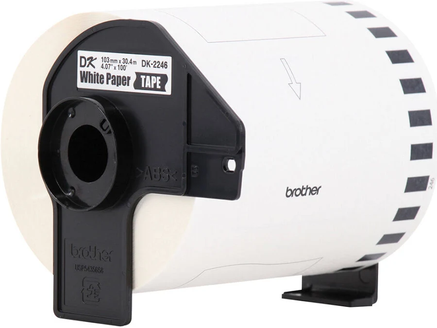 Brother DK2246 Continuous Length White Labels