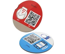 Custom Printing Nfc Anti Metal Label Passive Chip Rfid Sticker Ferrite Tag