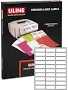 ULINE 2 5/8x1" Weather-Resistant Laser Labels