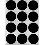 Royal Green Black Color Sticker Sheets
