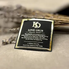 Custom Gold Foil Stickers: Logo Labels for Packaging