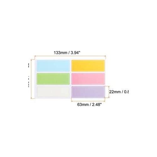 Color Stickers Label Self-Adhesiv…