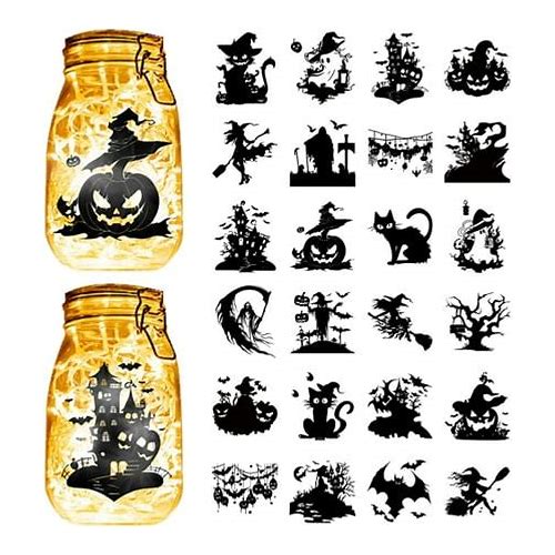 1Set 24Pcs 24 Styles PVC Self Ad…