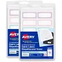 Avery No-Iron Fabric Labels Soft Pastels 48ct