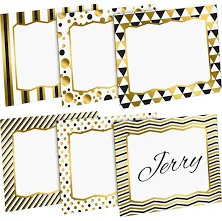 240Pcs Self Adhesive Name Tags Stickers for Themed Party