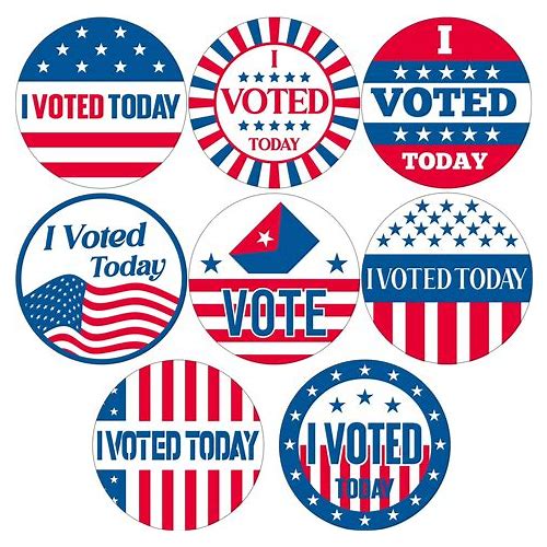 Tenceur 1000 Pcs I Voted Today …