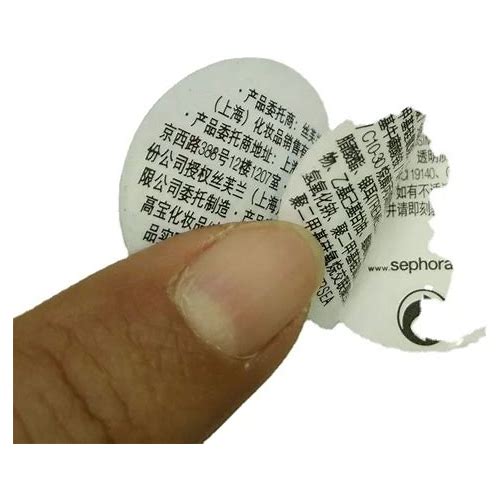 Sticker Label Self Adhesive Fabri…