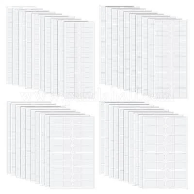 DIY-BC0017-26 45 Sheets 4 Styles PVC Paper Stickers