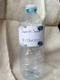 set of 10 water bottle labels, customizable, 12 models to choose from