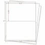 LABEL Half Sheet Shipping Labels - 2 Per Page