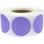 Periwinkle Colored Labels 1" Round QTY 500 | Wholesale Labels | InStockLabels