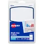 Avery Removable Labels Blue Border 10 Labels