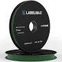 LabelMax 300Xi Model Indoor/Outdoor Label Supply 0.5 x 300' (2pk of 150' rolls) Dark Green