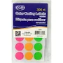 36 306-Ct. Self Stick Color Coding Labels, & Assorted Colors