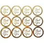 Homeford Firefly Imports Thank You Print Wedding Foil Seal Stickers