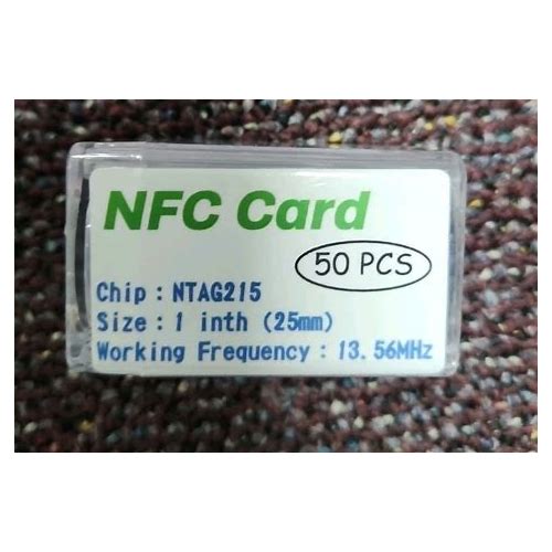 50 Pieces NFC Tags, NTAG215 N…