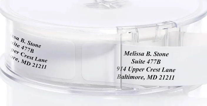Current Labels Classic White Custom Return Address Labels
