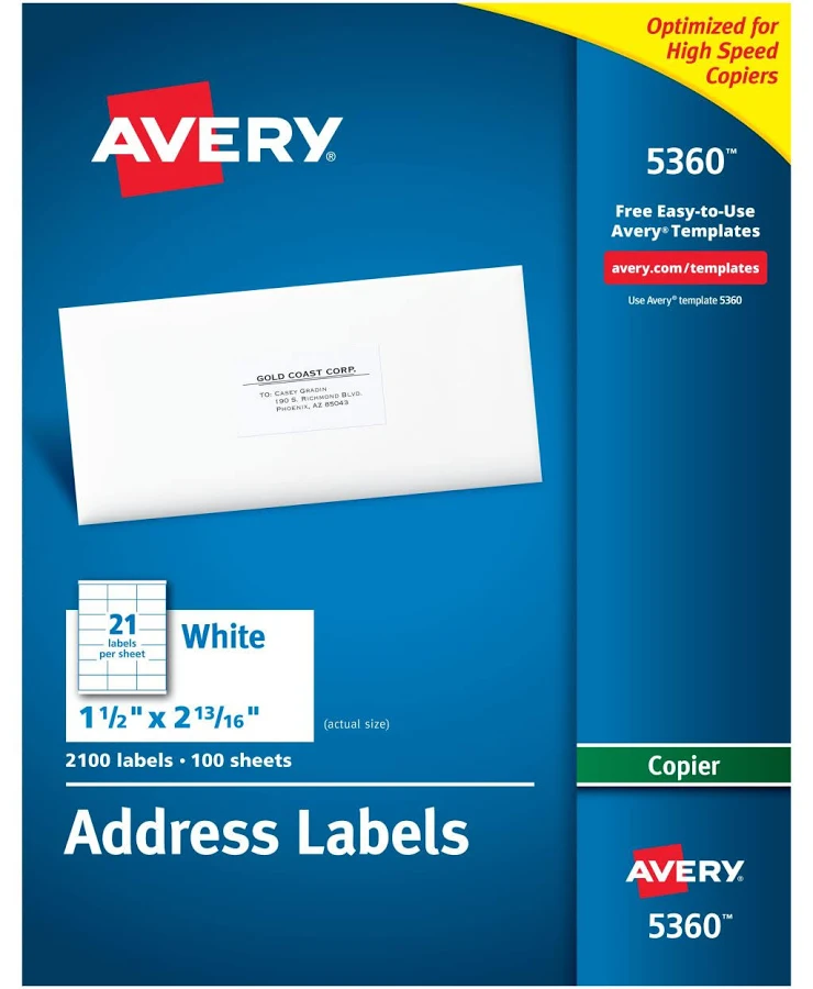 Avery Labels