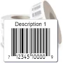 UPC Labels 1.5" x 1" 1000 Labels Printed On Rolls Self-Adhesive