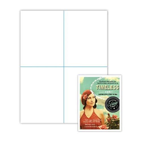 4.25" x 5.5" Label