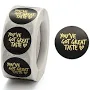 Self-Adhesive Kraft Paper Gift Tag Stickers Adhesive