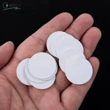 10pcs NTAG215 NFC Tag Sticker Blank Contactless Round IC