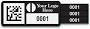 High Quality 300 2-Mil Gloss White 2D Barcode Labels