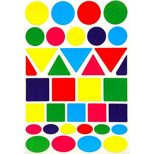 Color Coding Labels Shape Sticke…