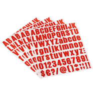 4pcs Alphanumeric Stickers Creative Decals Mailbox Number