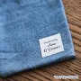 Set of Cotton labels personalized with your text, custom made