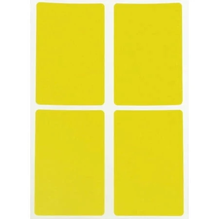 Royal Green Yellow Color Stickers