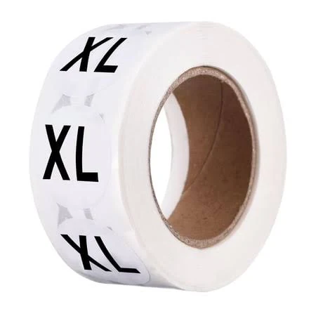 Uxcell Clothing XL Large Size Sticker Label Coding Label