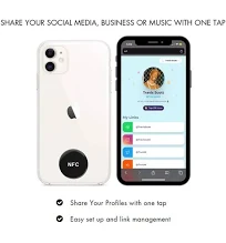 50 Custom Smart NFC Tag Contactless Info Sharing (Min Qty: 50) | Promotional Products