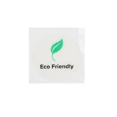 clearbags Eco Friendly Compostable 8 Round Printed Labels Eco Friendly 1
