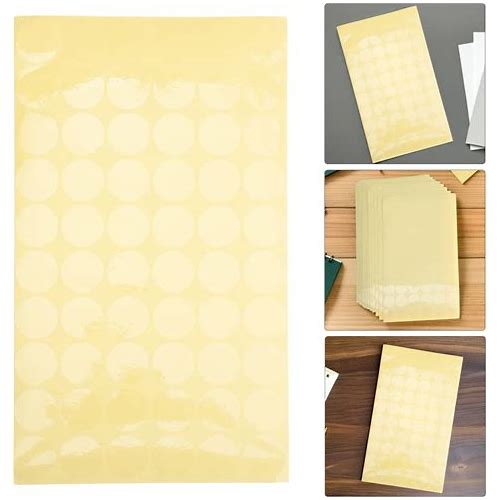 84 Sheets Round Transparent Se…