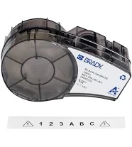 Brady M21-500-581-WT Vinyl Labels
