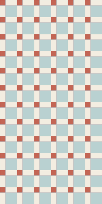Chasing Paper Heritage Check Tile Decal